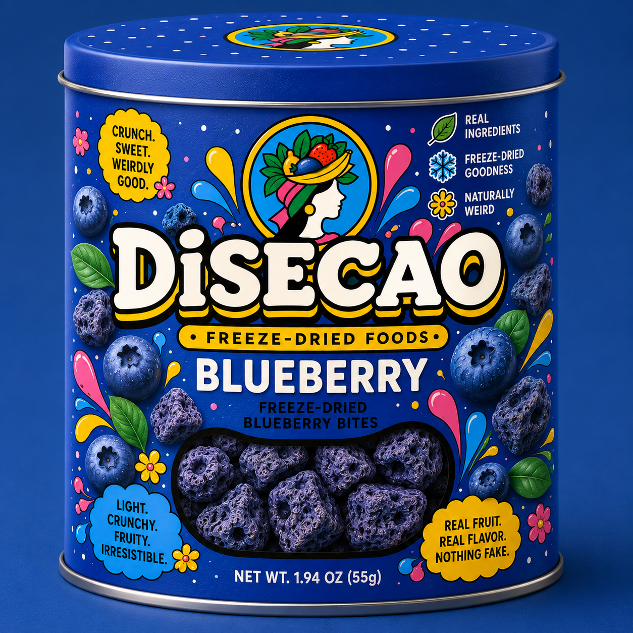 Envase Disecao de Blueberry