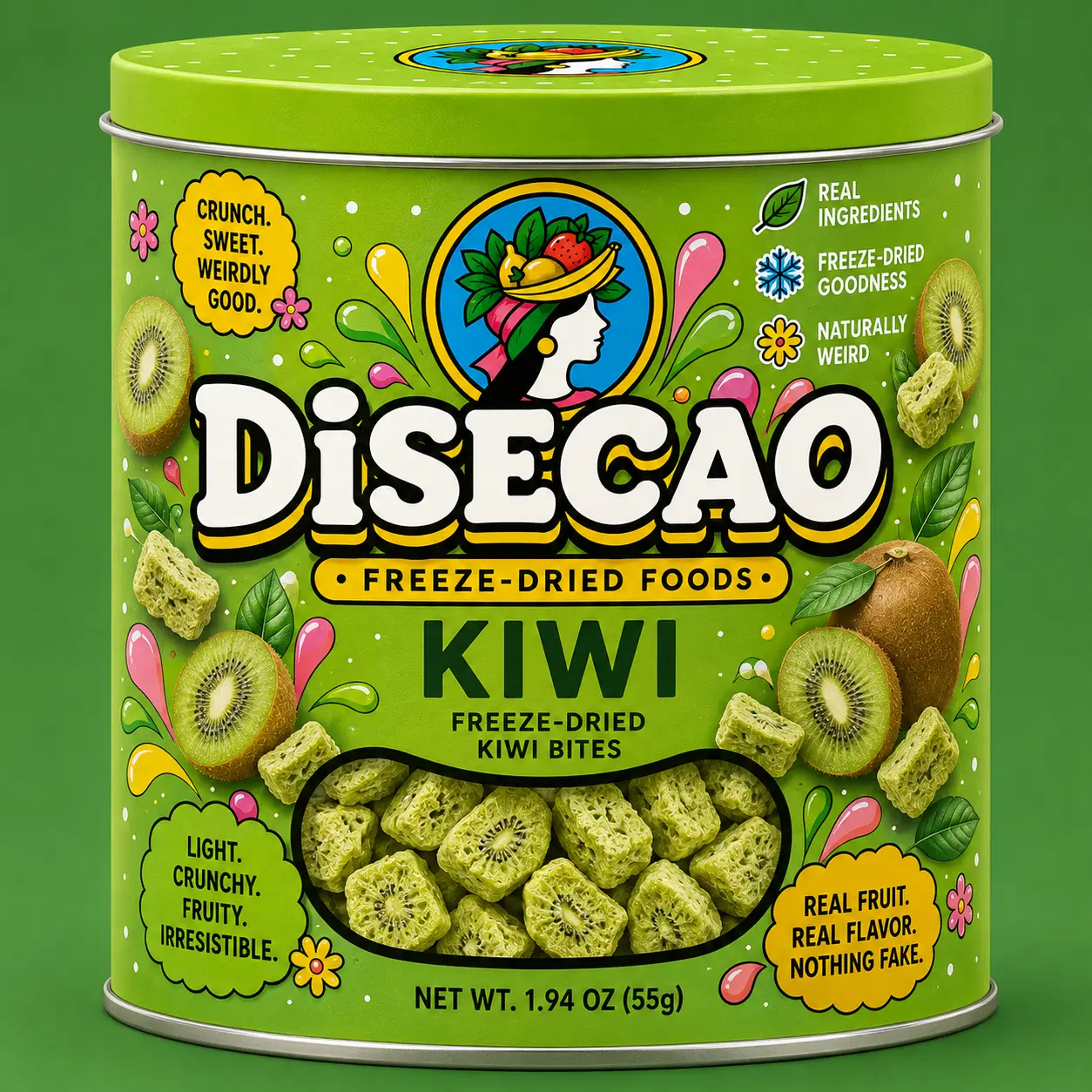 Envase Disecao de Kiwi