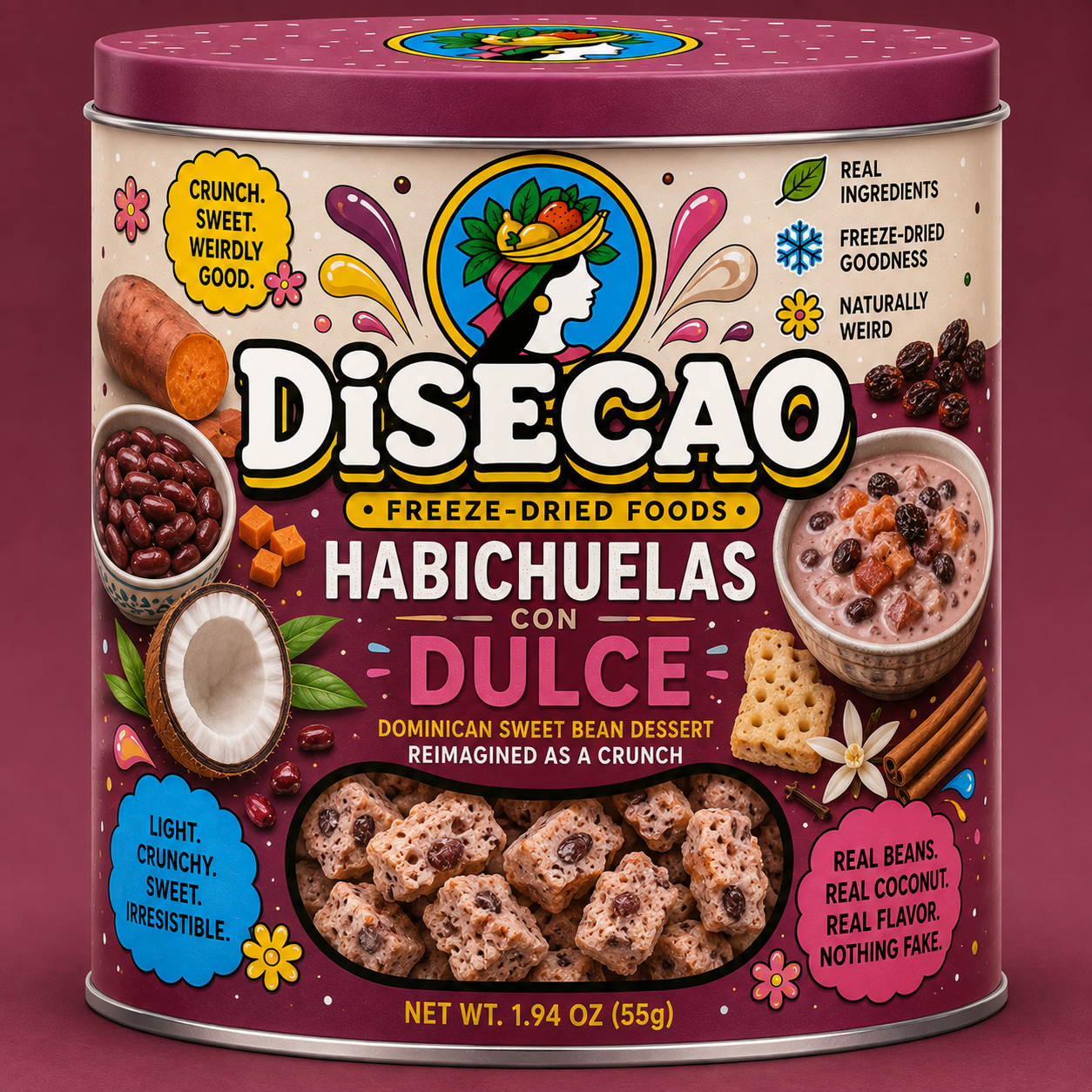 Envase Disecao de Habichuelas con Dulce