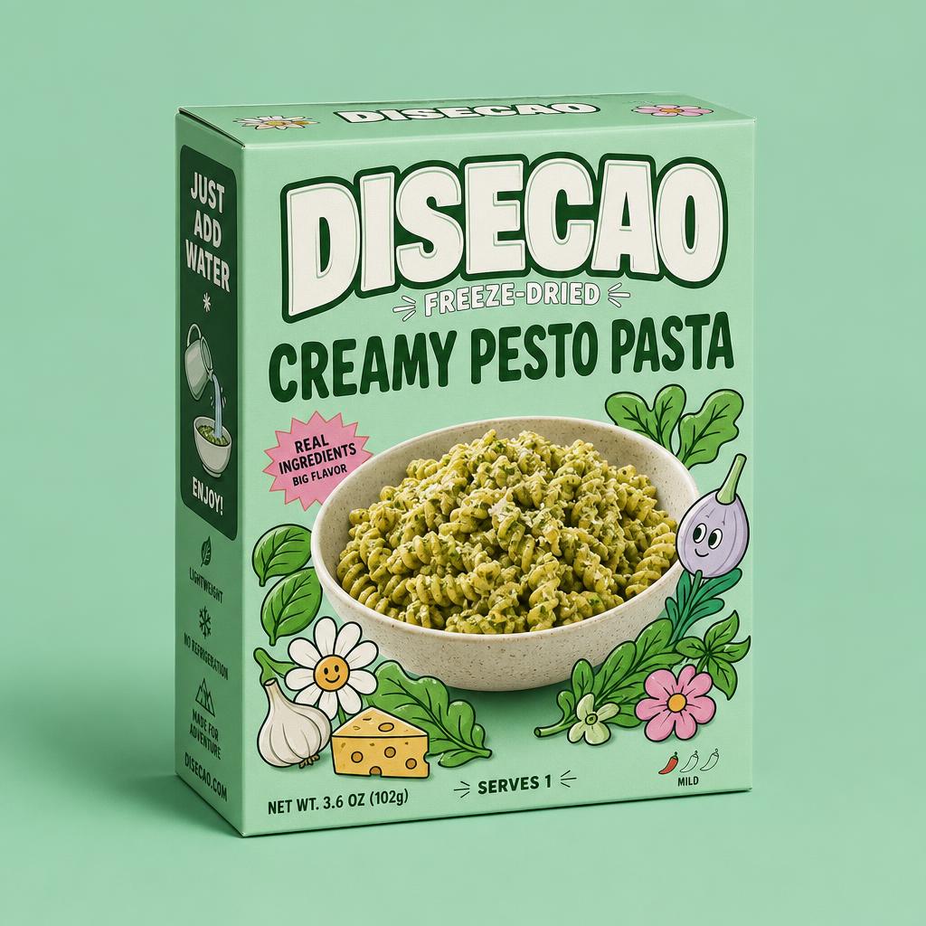 Envase Disecao de Pasta Cremosa al Pesto