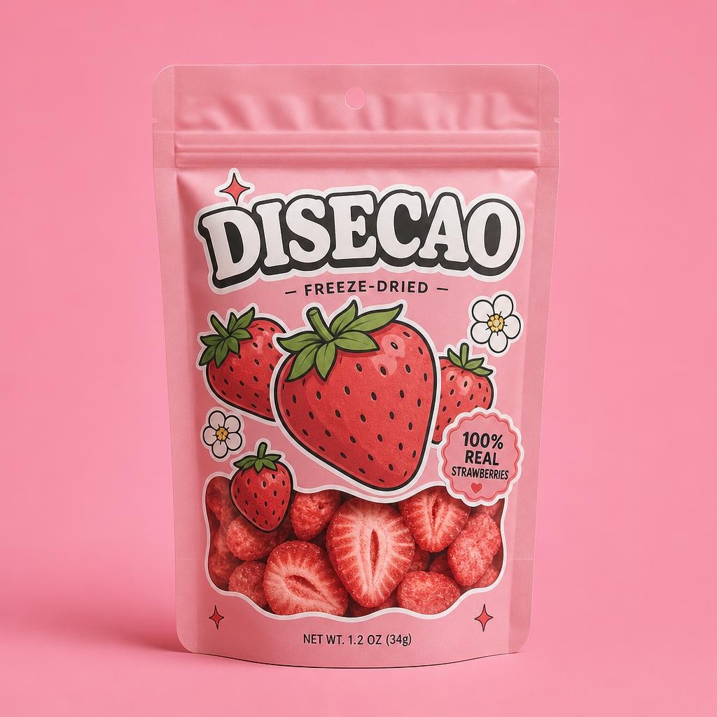 Envase Disecao de Fresas Secadas al Frío